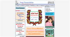 Desktop Screenshot of iraqiassociation.org
